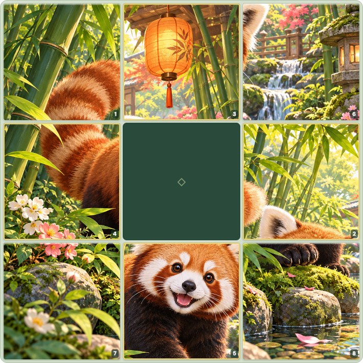 Picture Tiles — actual level 1 gameplay