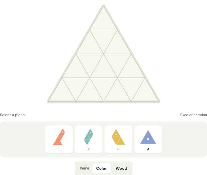 Shape Blocks — actual level 1 gameplay